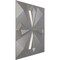 Ekena Millwork 19 5/8in. W x 19 5/8in. H Nikki EnduraWall Decorative 3D Wall Panel Covers 2.67 Sq. Ft. WP20X20NKCST - alternate 4